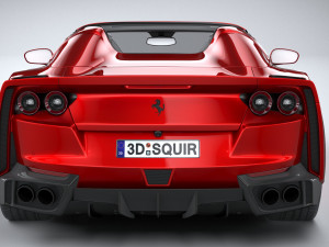 Novitec Ferrari 812 N-Largo Convertible 2021 Modello 3D