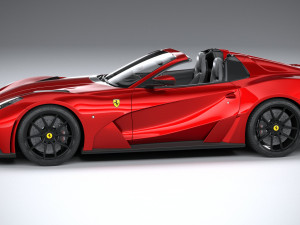Novitec Ferrari 812 N-Largo Convertible 2021 Modello 3D