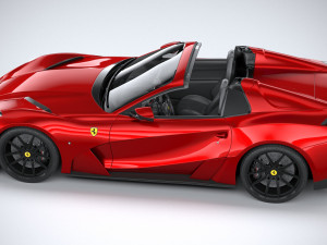 Novitec Ferrari 812 N-Largo Convertible 2021 Modello 3D
