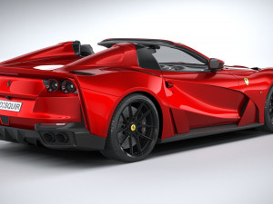 Novitec Ferrari 812 N-Largo Convertible 2021 Modello 3D