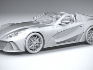 Novitec Ferrari 812 N-Largo Convertible 2021 Modello 3D