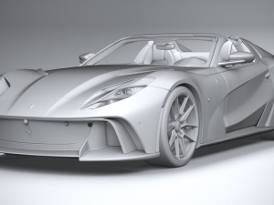 Novitec Ferrari 812 N-Largo Convertible 2021 Modello 3D