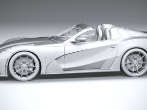 Novitec Ferrari 812 N-Largo Convertible 2021 Modello 3D