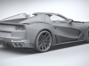 Novitec Ferrari 812 N-Largo Convertible 2021 Modello 3D