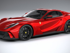Novitec Ferrari 812 N-Largo Convertible 2021 Modello 3D