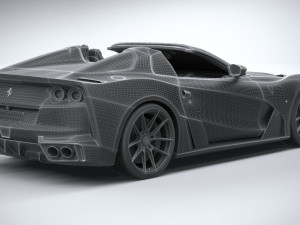 Novitec Ferrari 812 N-Largo Convertible 2021 Modello 3D