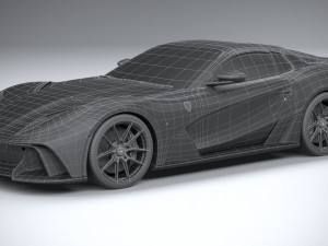 Novitec Ferrari 812 N-Largo Convertible 2021 Modello 3D