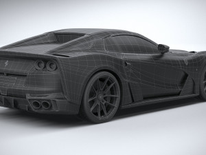 Novitec Ferrari 812 N-Largo Convertible 2021 Modello 3D
