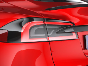 Tesla Model S 2021 3D Model