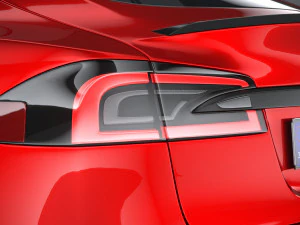 Tesla Model S 2021 3D Model