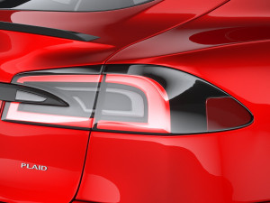 Tesla Model S 2021 3D Model