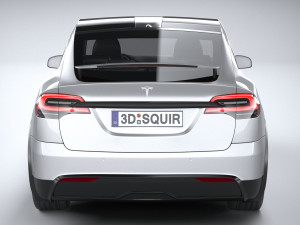 Tesla Model X 2021 Modelo 3D