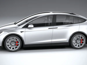 Tesla Modello X2021 Modello 3D