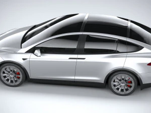 Tesla Modello X2021 Modello 3D