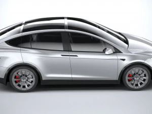 Tesla Modello X2021 Modello 3D