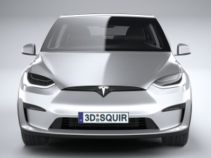 Tesla Model X 2021 Modelo 3D
