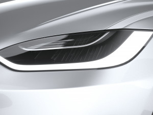 Tesla Model X 2021 Modelo 3D