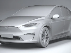 Tesla Modello X2021 Modello 3D