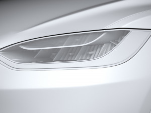 Tesla Model X 2021 Modelo 3D