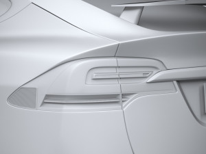 Tesla Model X 2021 Modelo 3D