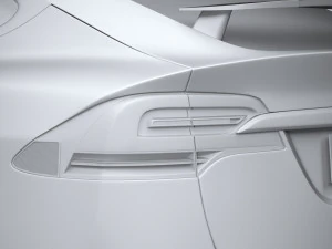 Tesla Modello X2021 Modello 3D