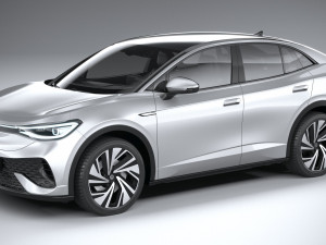 Volkswagen ID5 2022 3D Model