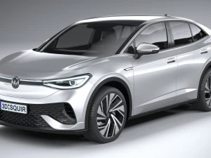 Volkswagen ID5 2022 3D Model