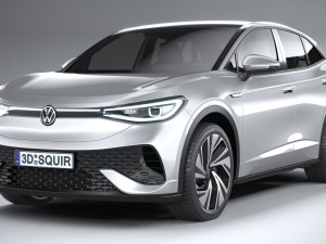 Volkswagen ID5 2022 3D Модель