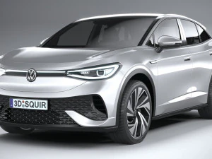 Volkswagen ID5 2022 3D Model