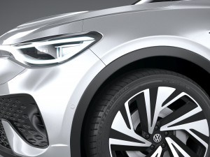 Volkswagen ID5 2022 3D Модель
