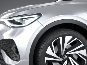 Volkswagen ID5 2022 3D Model