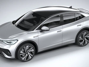 Volkswagen ID5 2022 3D Model