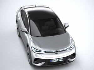 Volkswagen ID5 2022 3D Model