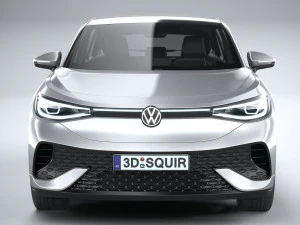 Volkswagen ID5 2022 3D Model