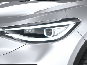 Volkswagen ID5 2022 3D Модель