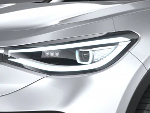 Volkswagen ID5 2022 3D Model