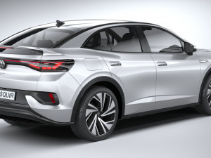 Volkswagen ID5 2022 3D Модель