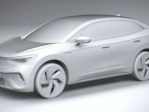 Volkswagen ID5 2022 3D Model