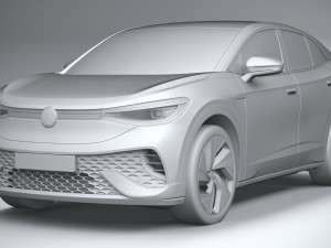 Volkswagen ID5 2022 3D Модель