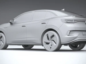 Volkswagen ID5 2022 3D Model
