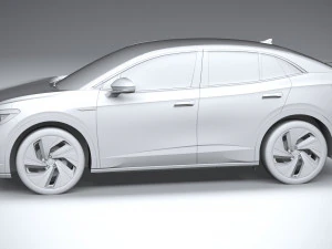 Volkswagen ID5 2022 3D Model