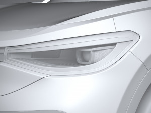 Volkswagen ID5 2022 3D Модель