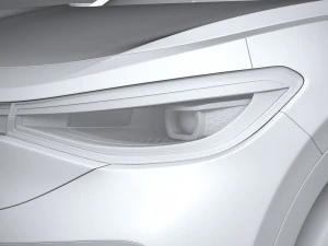 Volkswagen ID5 2022 3D Model