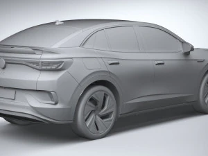 Volkswagen ID5 2022 3D Model