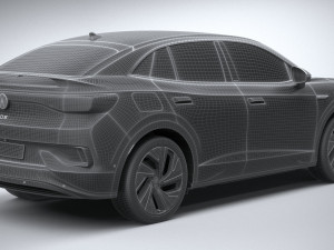Volkswagen ID5 2022 3D Модель