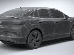 Volkswagen ID5 2022 3D Model