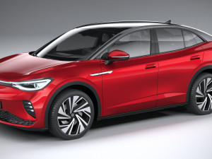 Volkswagen ID5 GTX 2022 3D Модель