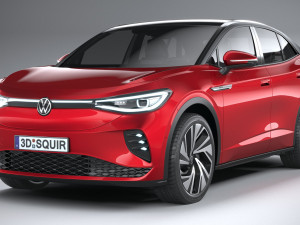 Volkswagen ID5 GTX 2022 3D 모델