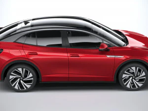 Volkswagen ID5 GTX 2022 3D Model