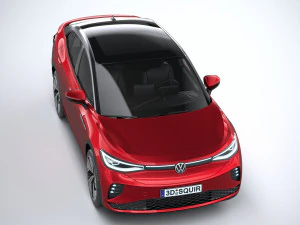 Volkswagen ID5 GTX 2022 3D Model